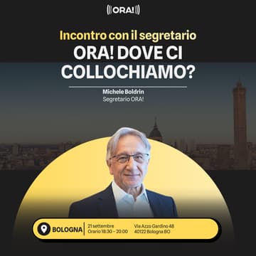 Cover Image for Dove ci collochiamo? - ORA! Bologna