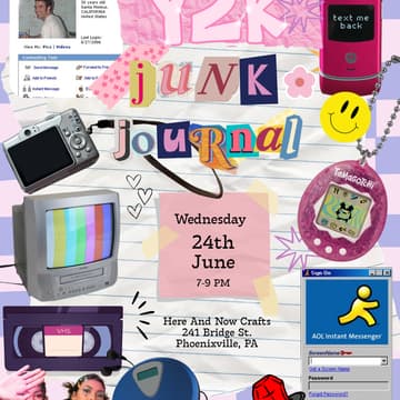 Cover Image for Y2K Junk Journal Event