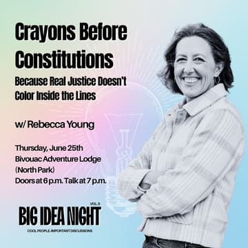 Cover Image for Crayons Before Constitutions: Because Real Justice Doesn't Color Inside the Lines