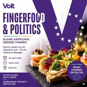 Cover Image for Fingerfood & Politics