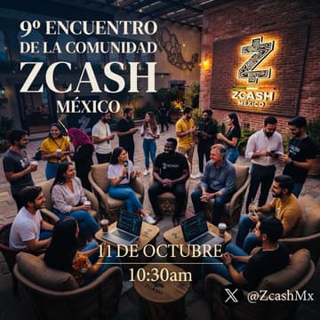 Cover Image for Zcash México (Querétaro): celebración por los 10 años de Zcash