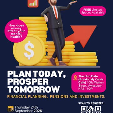 Cover Image for Plan Today, Prosper Tomorrow: Financial Planning, Pensions and Investments