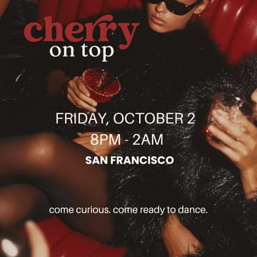Cover Image for cherry, on top: a launch party (with no small talk)