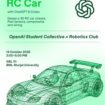 Cover Image for OpenAI Student Collective X Robotics Workshop