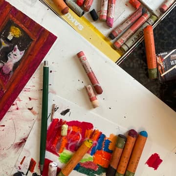 Cover Image for Sketch Club: Sketching in Oil Pastels