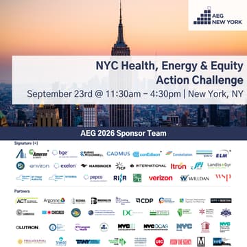 Cover Image for AEG NYC Health, Energy & Equity Action Challenge @ Climate Week NYC