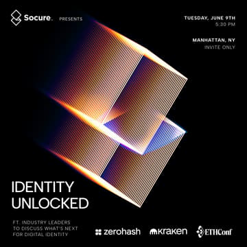 Cover Image for Identity Unlocked by Socure & zerohash | ETHConf 2026