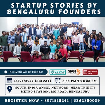 Cover Image for Startup Stories by Bengaluru Founders