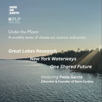 Cover Image for Under the Moon: Great Lakes Research - New York Waterways - One Shared Future