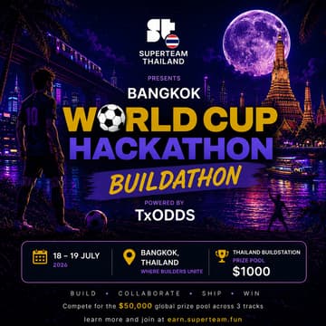 Cover Image for TxOdds X Solana - World Cup Hackathon: SuperteamThailand Buildstation
