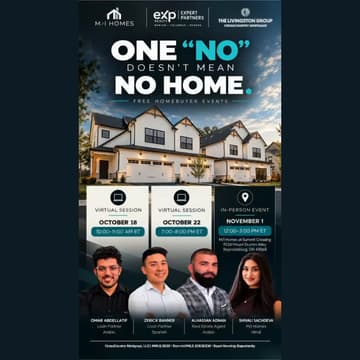 Cover Image for One "No" Doesn't Mean No Home: Free Homebuyer Webinar (Oct 18)