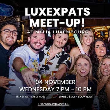 Cover Image for Luxembourg Expats November Meetup - MELIÃ Luxembourg