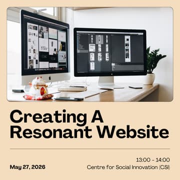 Cover Image for Creating A Resonant Website: An Essential Workshop for Purpose-Led Founders