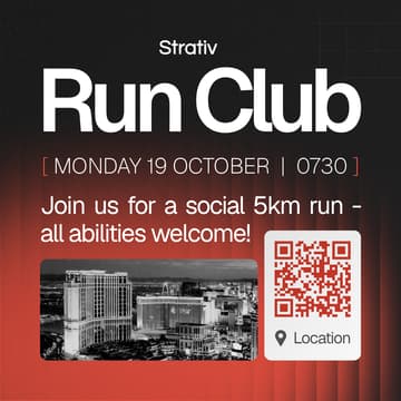 Cover Image for Strativ Run Club - M20/20