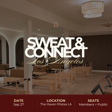 Cover Image for Sweat & Connect LA
