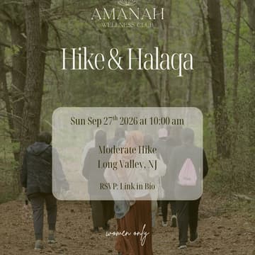 Cover Image for Hike and Halaqa