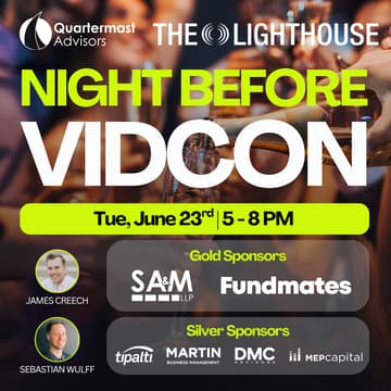 Cover Image for Night Before VidCon 2026 | Hosted by Quartermast Advisors & The Lighthouse