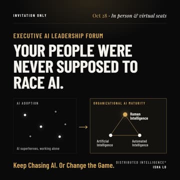 Cover Image for Executive AI Leadership Forum: From AI Adoption to AI Maturity