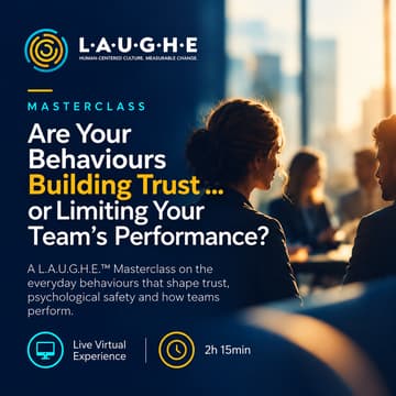Cover Image for Are Your Behaviors Building Trust... or Limiting Your Team's Performance? (Asia friendly-time)