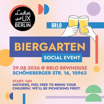 Cover Image for LTUX Berlin #48: Biergarten Social Event