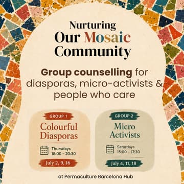 Cover Image for Nurturing Our Mosaic Community: Group Counselling for Colourful Diasporas (1st Meeting)