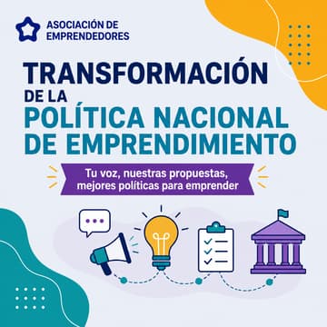 Cover Image for Mesa de trabajo: Transformación de la Política Nacional de Emprendimiento