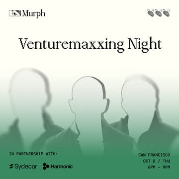 Cover Image for Murph x VC Brags: Venturemaxxing Night