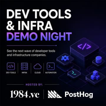 Cover Image for Dev Tools & Infra Demo Night at Hogpatch 🦔