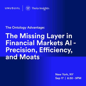 Cover Image for Thought Leadership Dinner "The Ontology Advantage"