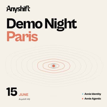Cover Image for Anyshift Demo Night: Annie Identity & Annie Agentic