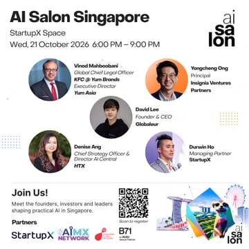 Cover Image for AI Salon Singapore (21 October 2026)