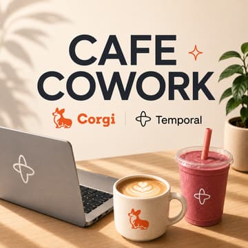 Cover Image for Cafe Cowork: Temporal x Corgi