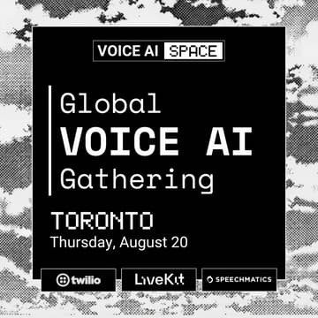Cover Image for VOICE AI Gathering TORONTO