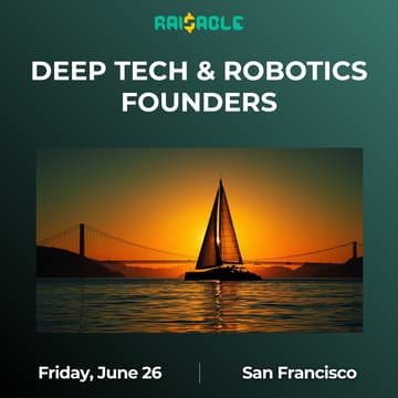 Cover Image for Deep Tech & Robotics Founders · Sunset Boat · SF Bay