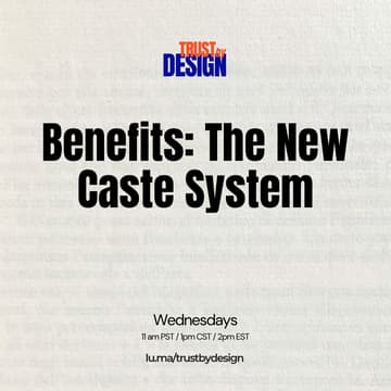Cover Image for Benefits: A New Caste System - Weekly Downloads with Rob & Aparna