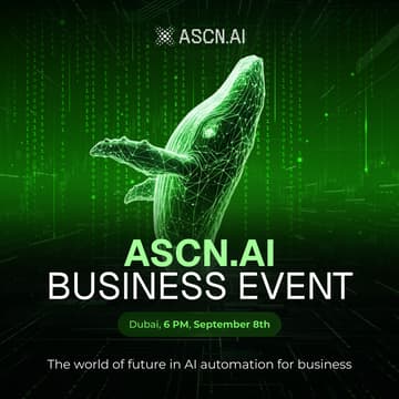 Cover Image for ASCN.ai Private AI Dinner Dubai | Founders, Investors & AI Builders