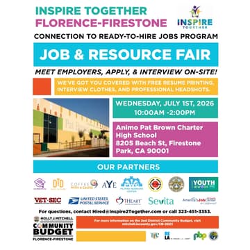 Cover Image for Inspire Together Job & Resource Fair