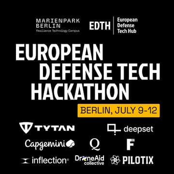 Cover Image for European Defense Tech Hackathon – Berlin