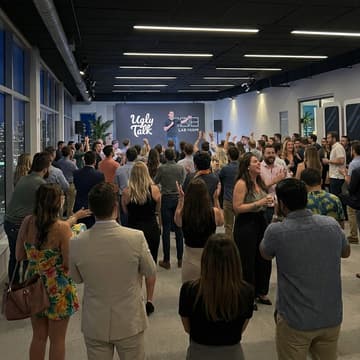 Cover Image for UGLY TALK: TECH FOUNDER OPEN MIC & MIXER MIAMI