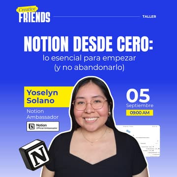 Cover Image for Notion desde cero: lo esencial para empezar