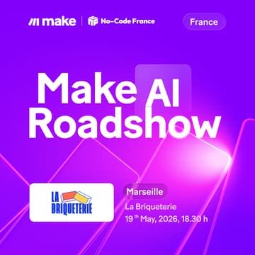 Cover Image for Marseille [Make AI Roadshow x No Code France]