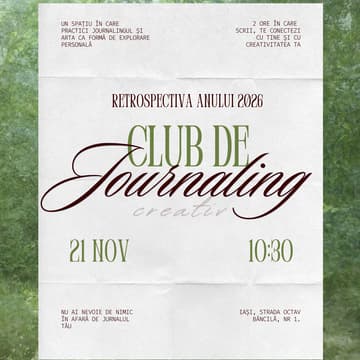 Cover Image for Club de Journaling: Retrospectiva Anului 2026