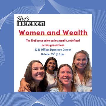 Cover Image for Women and Wealth Salon Series