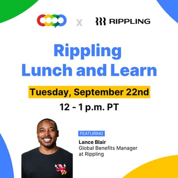 Cover Image for Rippling Lunch and Learn with Lance Blair