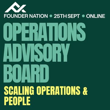 Cover Image for [Remote] 🌀Operations Advisory Board Session - Scaling Operations & People