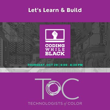 Cover Image for Coding While Black - Let's Learn & Build