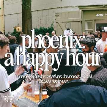 Cover Image for after hours: a happy hour for phoenix's creatives and founders