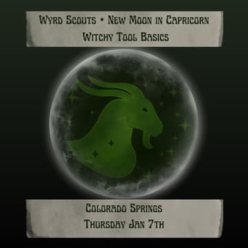 Cover Image for New Moon in Capricorn • Witchy Tool Basics