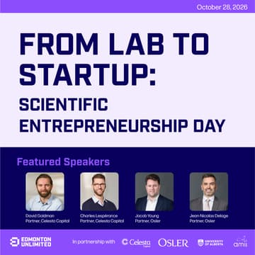 Cover Image for From Lab to Startup: Scientific Entrepreneurship Day