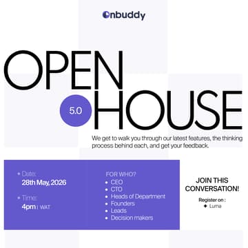 Cover Image for OnBuddy Open House 5.0
